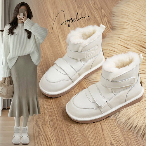 奥古狮登雪地靴女2025新款加