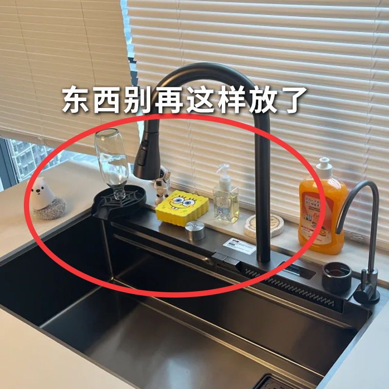 大容量强承重不锈钢厨房沥水架