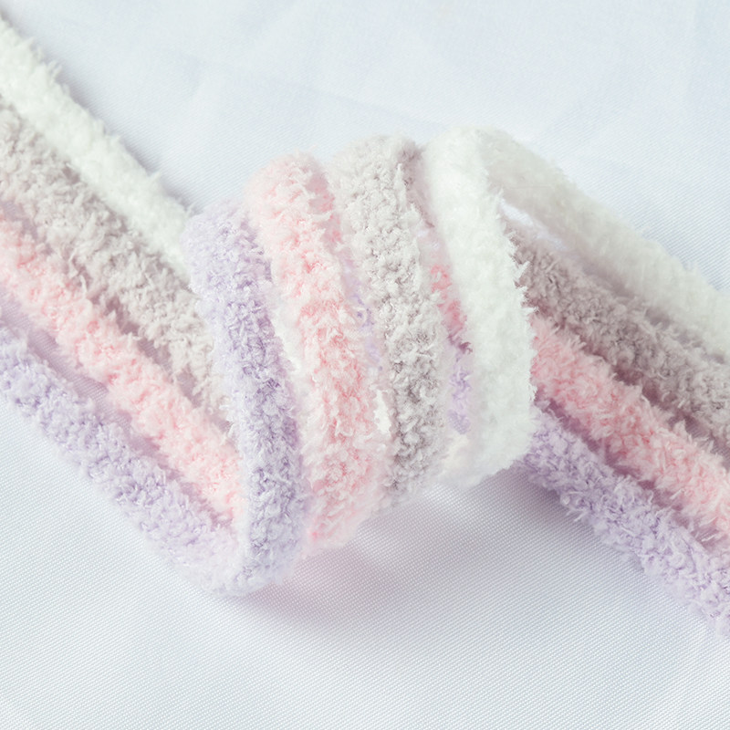 2021毛绒鞋带秋冬新款暖和