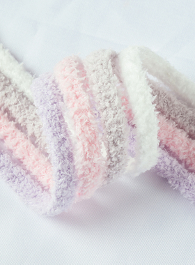 2022毛绒鞋带秋冬新款暖和适配af1空军一号小白鞋帆布鞋男女款绳