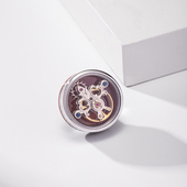 陀飞轮红色西装 胸针 明星同款 男士 新年礼物 英国tateossian