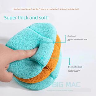 洗脸扑女生大号巨无霸加厚云触感手套海绵洁面扑清洁擦脸专用神器