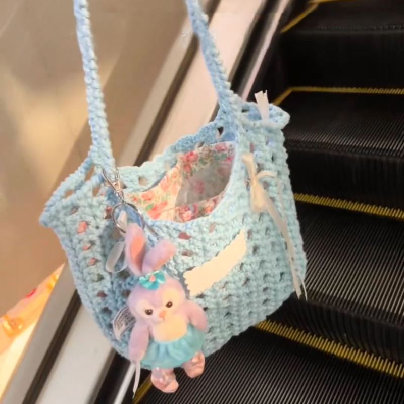 针织包包手工编织diy钩材