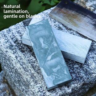 理发店专用剃刀磨刀石12000目天然石软青石油石条老磨石细腻浆石