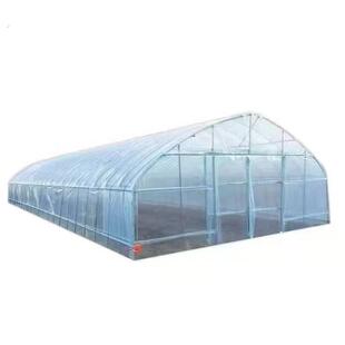 温室大棚骨架钢管蔬菜种植养猪场牛棚羊棚圆管椭圆管大棚配件全套