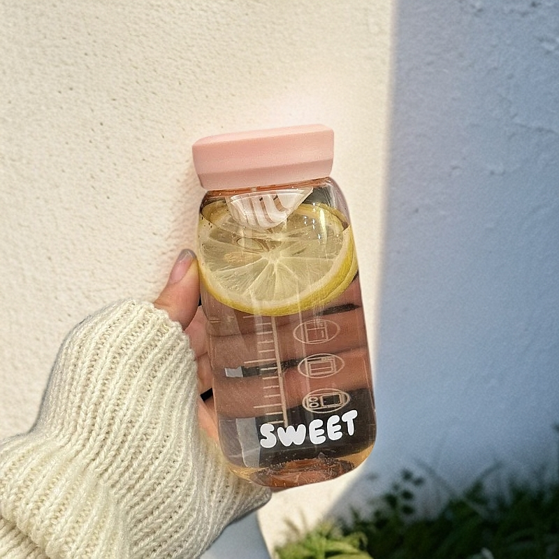 便携咖啡杯小巧夏季水杯迷你杯外出携带上班族超小耐高温塑料杯