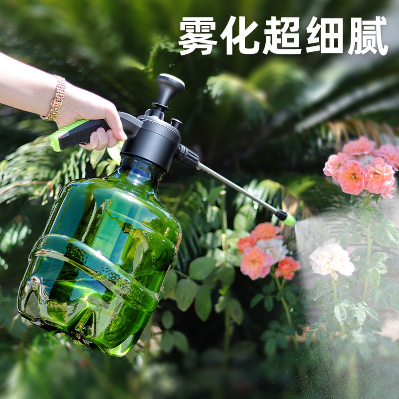 气压式手动喷壶4L大容量家用养花图片
