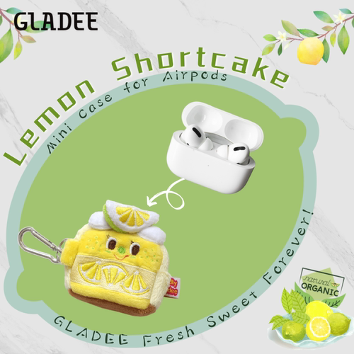 日本GLADEE耳机包柠檬蛋糕