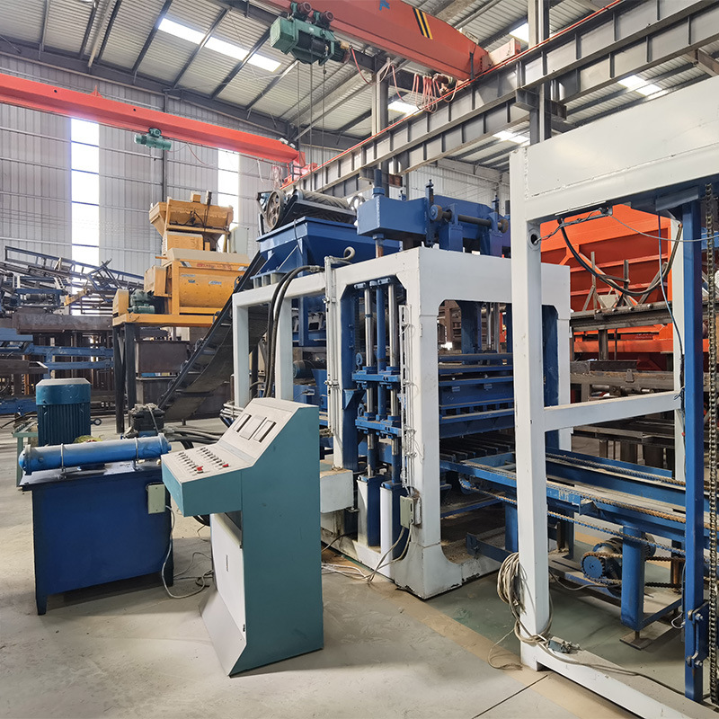 源德水泥支撑垫块机 新型液压全自动静压垫块机免烧水泥砖机厂