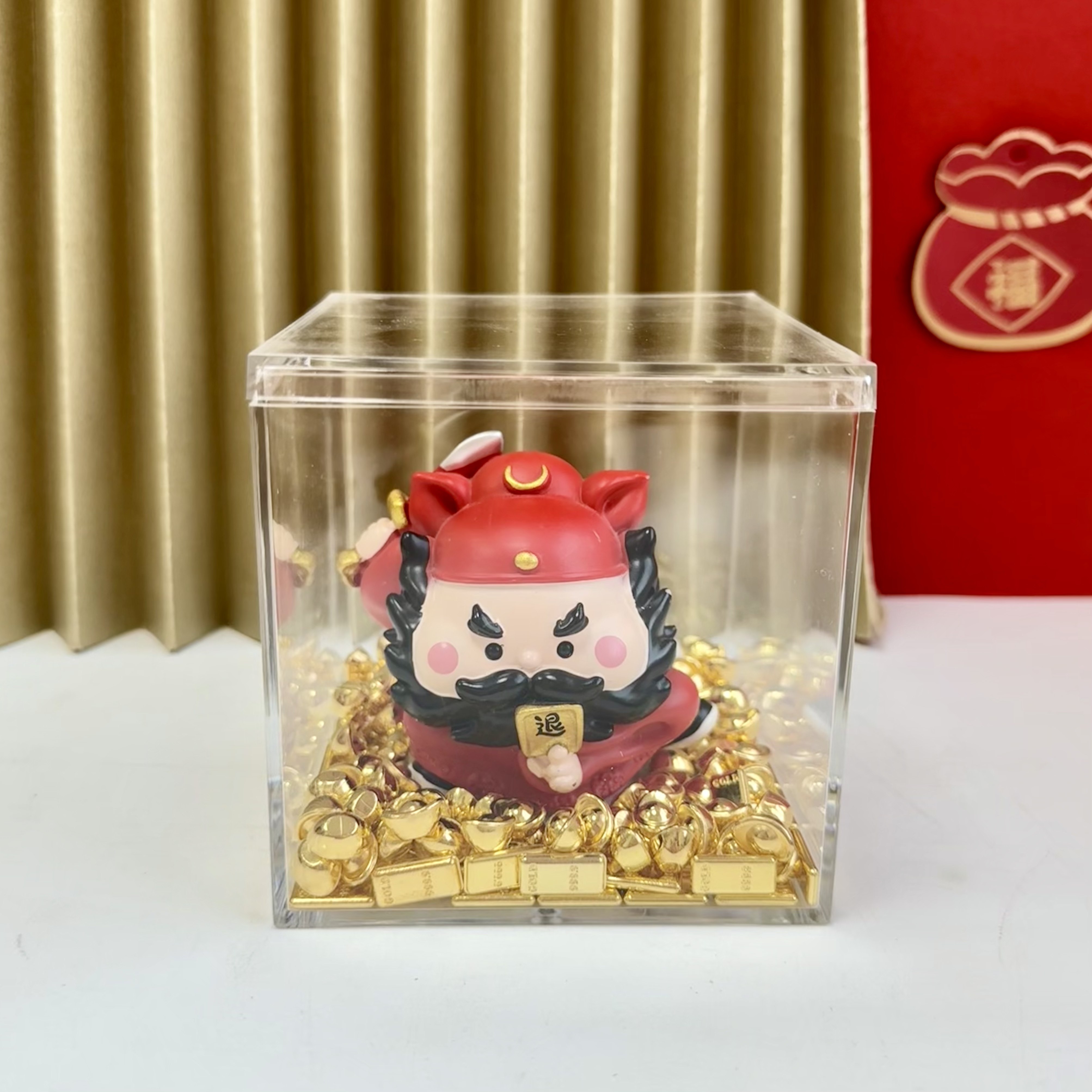 关公钟馗桌面摆件招财解压退小人