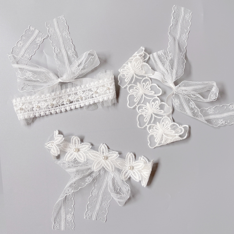 ins韩国婴儿发带发饰满月周岁