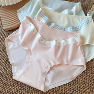 早期中晚期孕晚期秋冬款 孕妇内裤 纯棉抑菌怀孕期专用低腰无痕大码