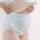 200斤托腹中晚期孕晚期怀孕期专用三角裤 高腰可调节孕妇内裤 大码
