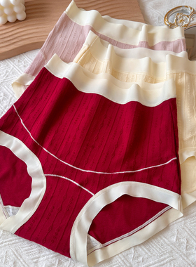 纯棉孕妇高腰内裤大码托腹抗菌全棉裆中晚期孕晚期怀孕期专用裤头