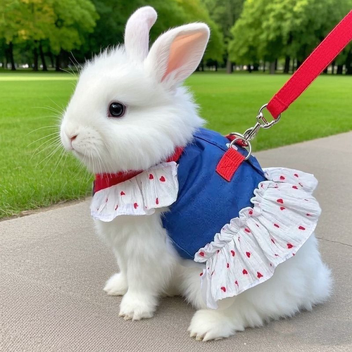 兔子胸背春夏装新品宠物猫咪外出