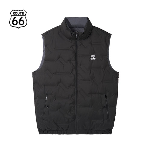 ROUTE66鸭绒背心外套两穿