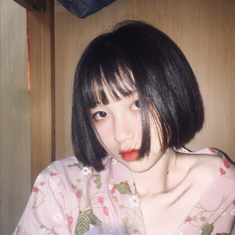 韩国假发女短发套波波头短二次元