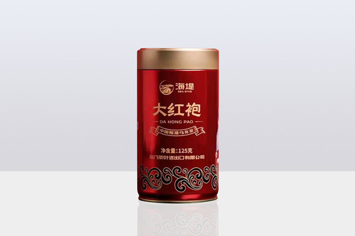 海堤茶叶AT103A传奇大红袍 武夷岩茶新品125克/1罐装乌龙茶叶正品