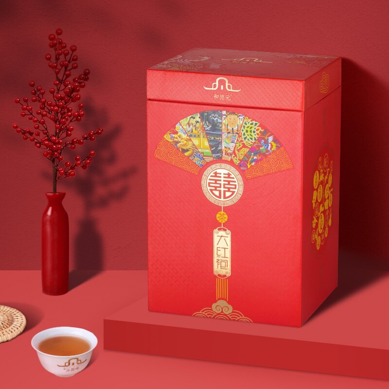 和德元喜茶大红袍一级正宗武夷岩茶乌龙茶茶叶春茶500g/1盒装正品