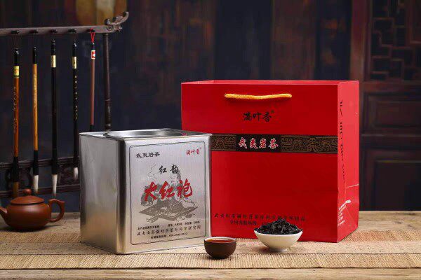 满叶香AB200红韵大红袍 武夷岩茶一级茶叶乌龙茶浓香500g罐装正品