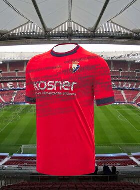 Hot-selling 2025 Spain Football Osasuna Jersey Men's Tshirt
