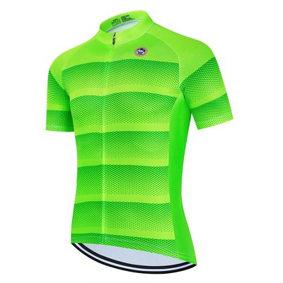Men's Reflective Cycling Jersey - High-Visibility Design for