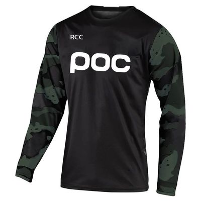 POC 2024 Men Cycling Motocross Jersey Downhil Mountain Bike