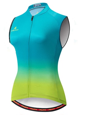 MILOTO Women's Sleeveless Cycling Jersey Breathable Fast Dry