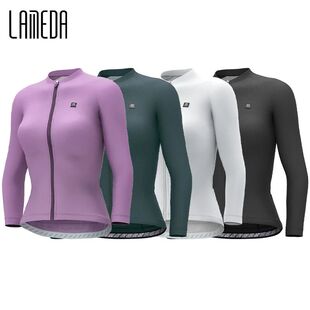 Lameda Women Cycling Jersey High Elasticity Long Sleeve Top
