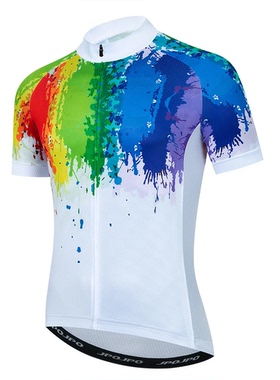 Mens Cycling Jersey 2023 Pro Team Summer Bike Jersey Mountai