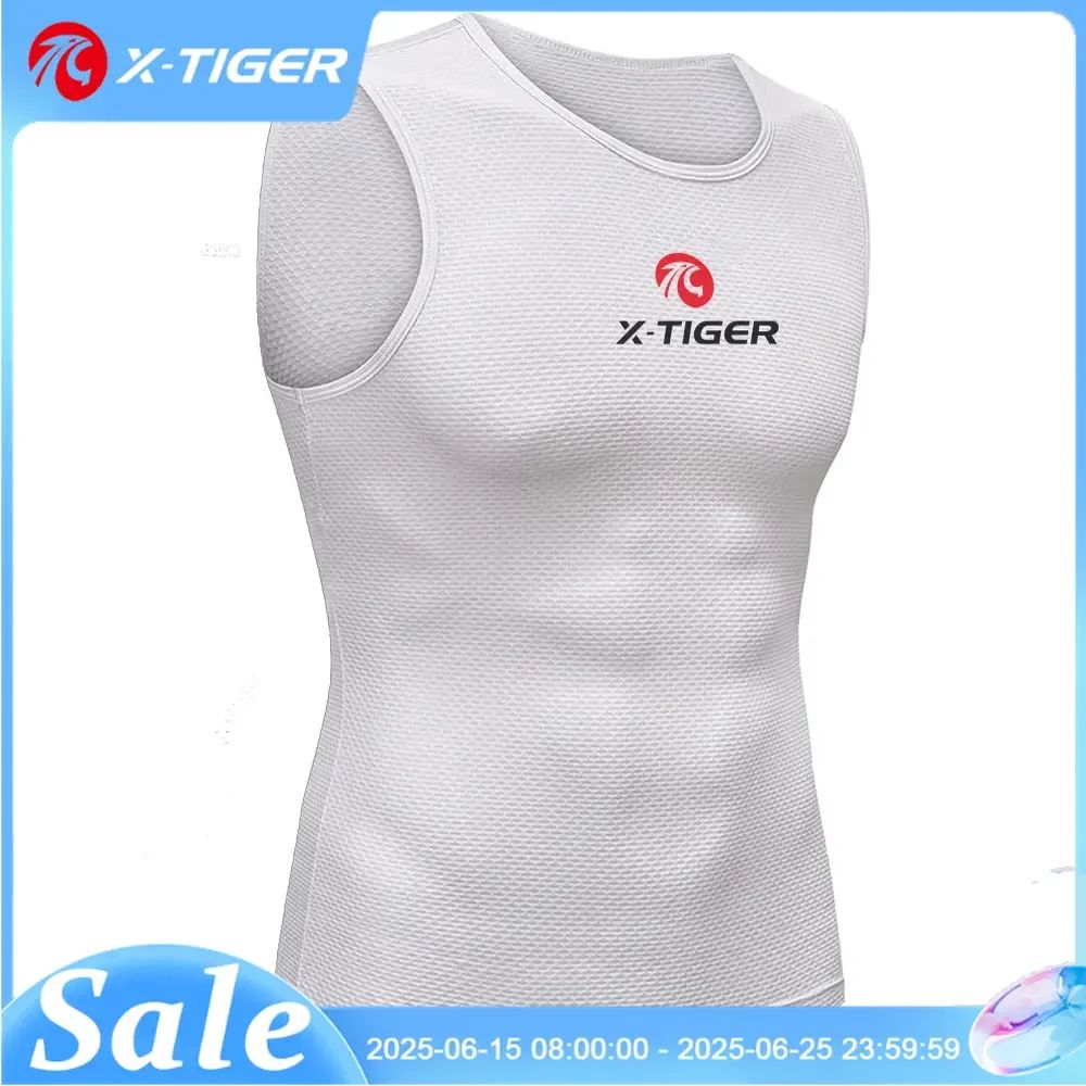 X-TIGER Cycling Underwear Men’s Sleeveless Cycling Undershi