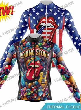 Rock Music 2024 Cycling Clothing Winter Cycling Jersey Men R