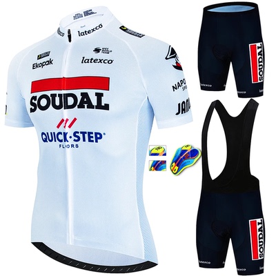SOUDAL QUICK STEP Cycling Shorts Jersey Cycling Tights Man C