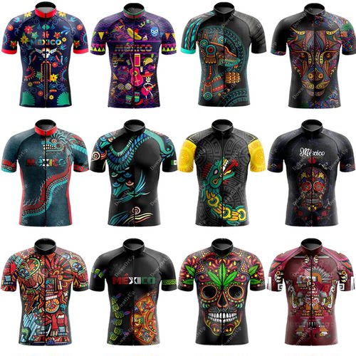 Mexico Men's Cycling Jersey Breathable Quick-Drying Cycling