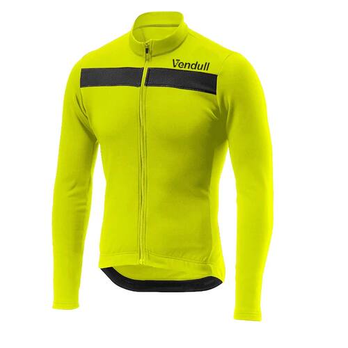 VENDULL Pro Long Sleeve Cycling Jersey MTB Bicycle Clothing