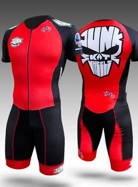 Junk Skates Triathlon Skinsuit Mens Speed Inline Roller Skat