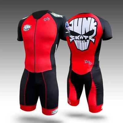 Junk Skates Triathlon Skinsuit Mens Speed Inline Roller Skat