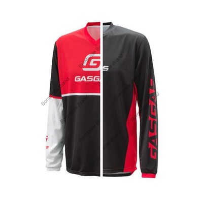 Enduro Gas Gas Quick Drying T-shirt Mountain Downhill Bike L