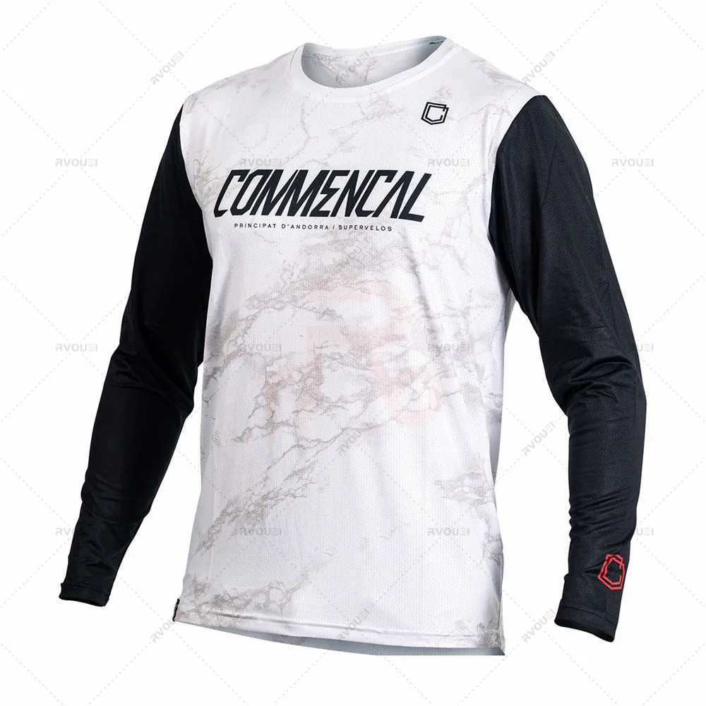 Commencal Downhill T-shirt Camouflage Mountain Bike Jersey M