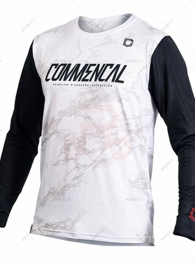 Commencal Downhill T-shirt Camouflage Mountain Bike Jersey M
