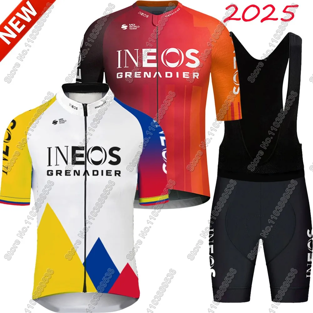 Maillot Ineos Grenadier 2025 Colombia Cycling Jersey Set Sho