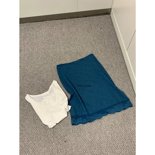 绝美设计感花边网纱包臀裙女夏季