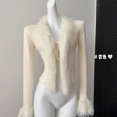 富家千金长袖针织毛衣女秋冬