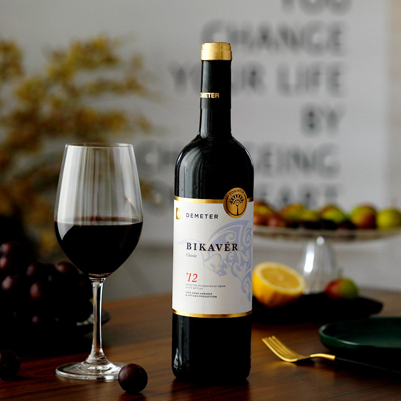 Egri Bikaver埃格尔红酒原瓶进口德么特经典公牛血2012干红葡萄酒