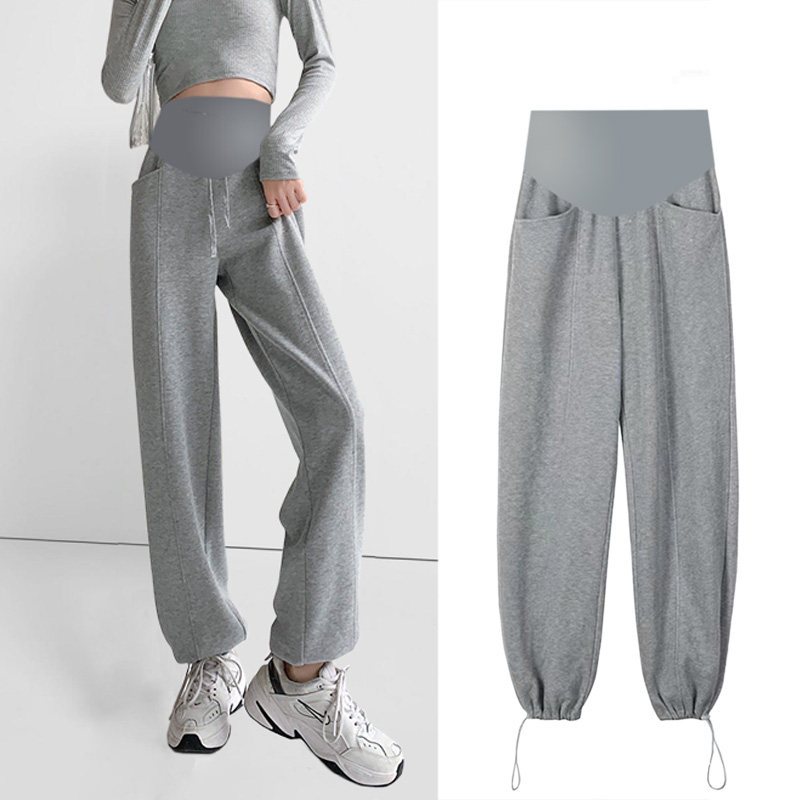 孕妇裤春秋款外穿宽松运动裤白色加长卫裤休闲大码阔腿长裤子纯棉,孕妇装/孕产妇用品/营养,孕妇打底裤,淘宝优惠券,粉丝福利购,淘宝优惠卷