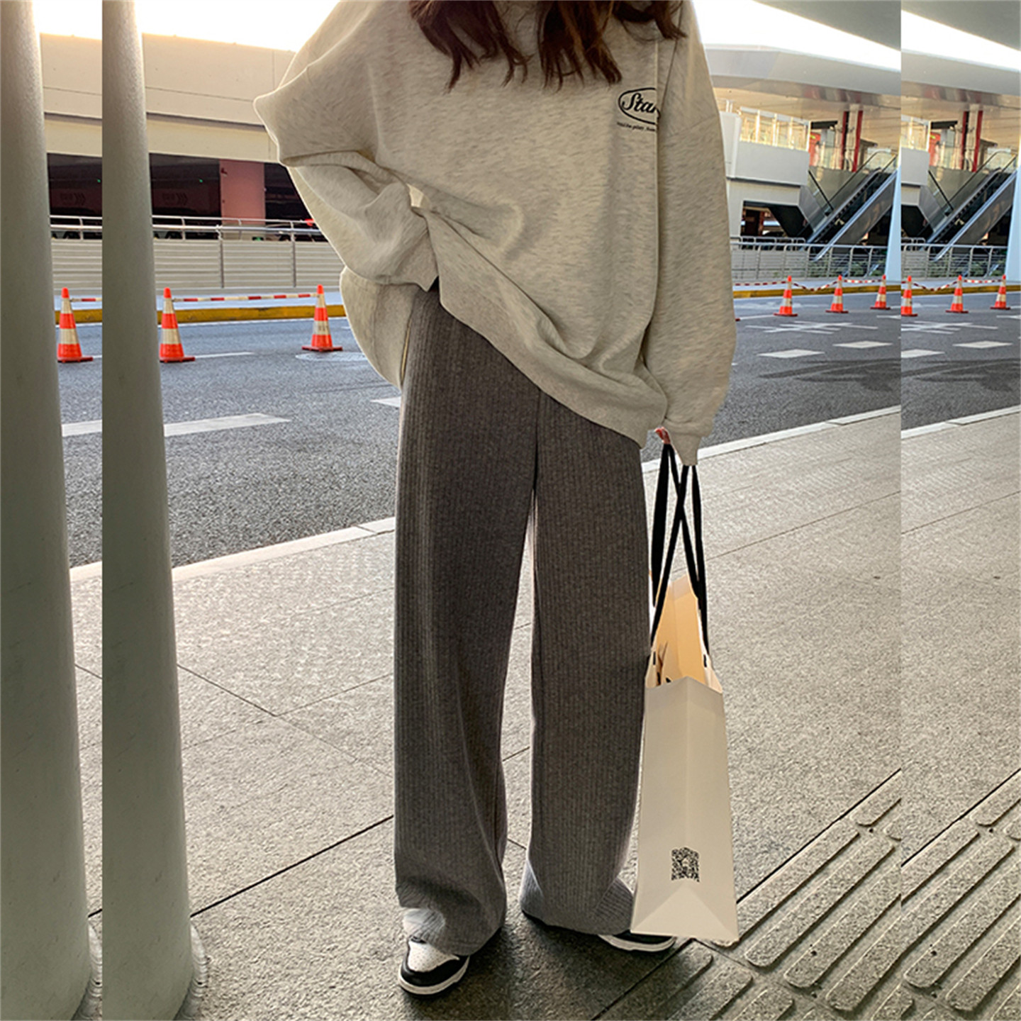 大码孕妇阔腿裤春秋新品慵懒休闲长裤加厚针织裤拖地裤垂感显腿长,孕妇装/孕产妇用品/营养,孕妇休闲裤,淘宝优惠券,粉丝福利购,淘宝优惠卷