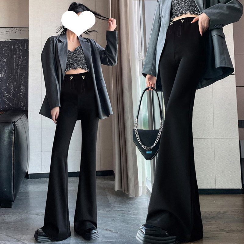 孕妇春秋新款外穿时尚洋气时髦显瘦高个子垂感喇叭长裤女,孕妇装/孕产妇用品/营养,孕妇休闲裤,淘宝优惠券,粉丝福利购,淘宝优惠卷