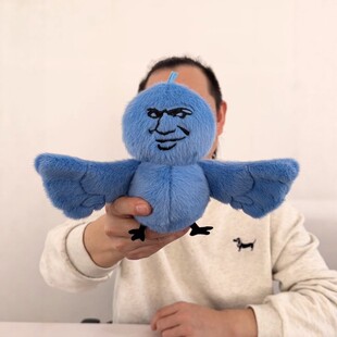 整蛊朋友公仔礼物我鸟都不鸟你挂件表情包周边可录音发声挂饰抽象