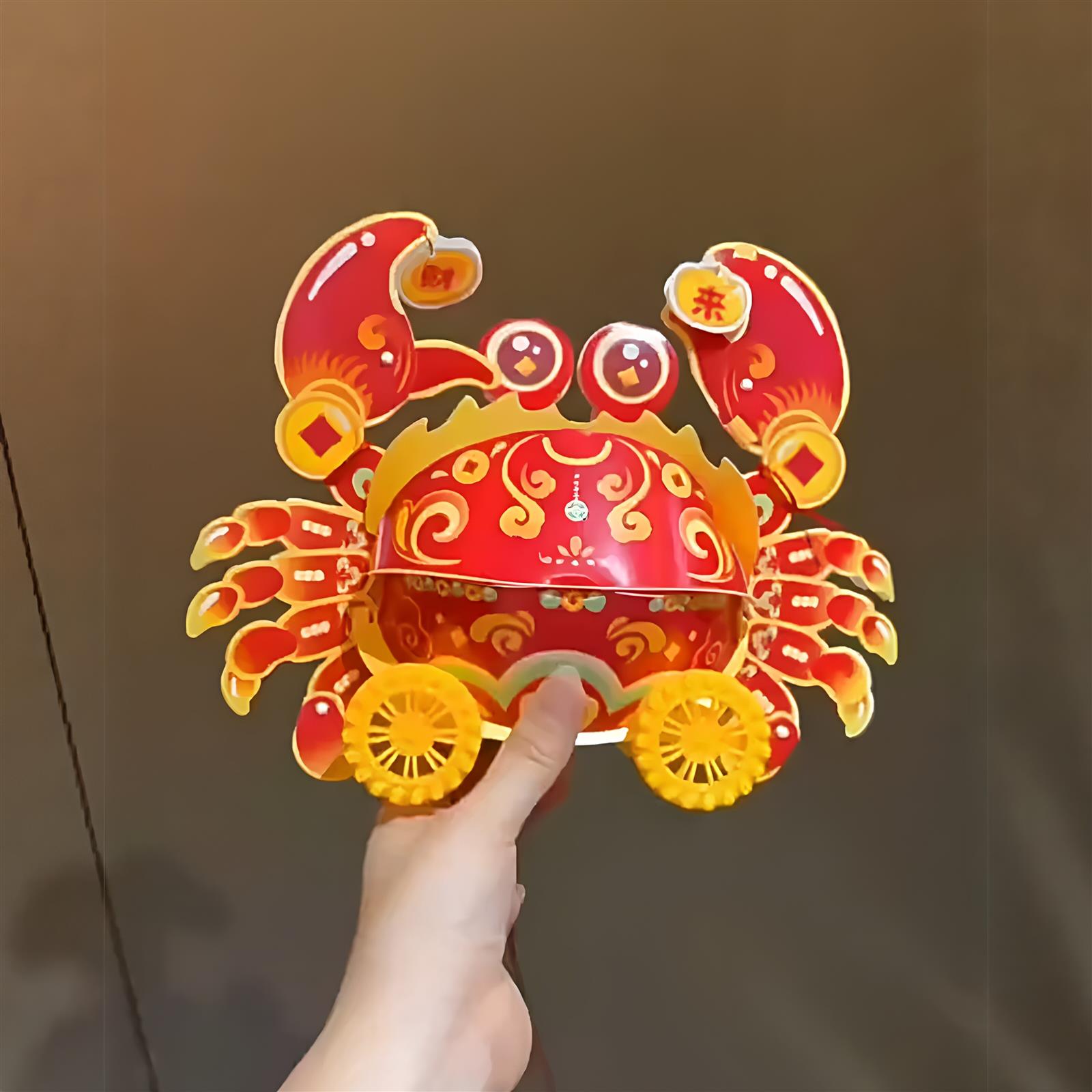 氛围装饰中秋节螃蟹灯笼幼儿园