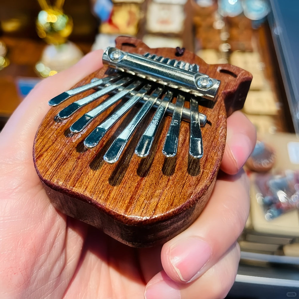 手指琴拇指琴迷你卡林巴琴手指琴8音盒子小众初学拇指琴可爱玩具,乐器/吉他/钢琴/配件,卡林巴/拇指琴,淘宝优惠券,粉丝福利购,淘宝优惠卷